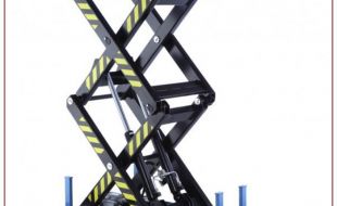 剪叉式升降平台的稳定性分析